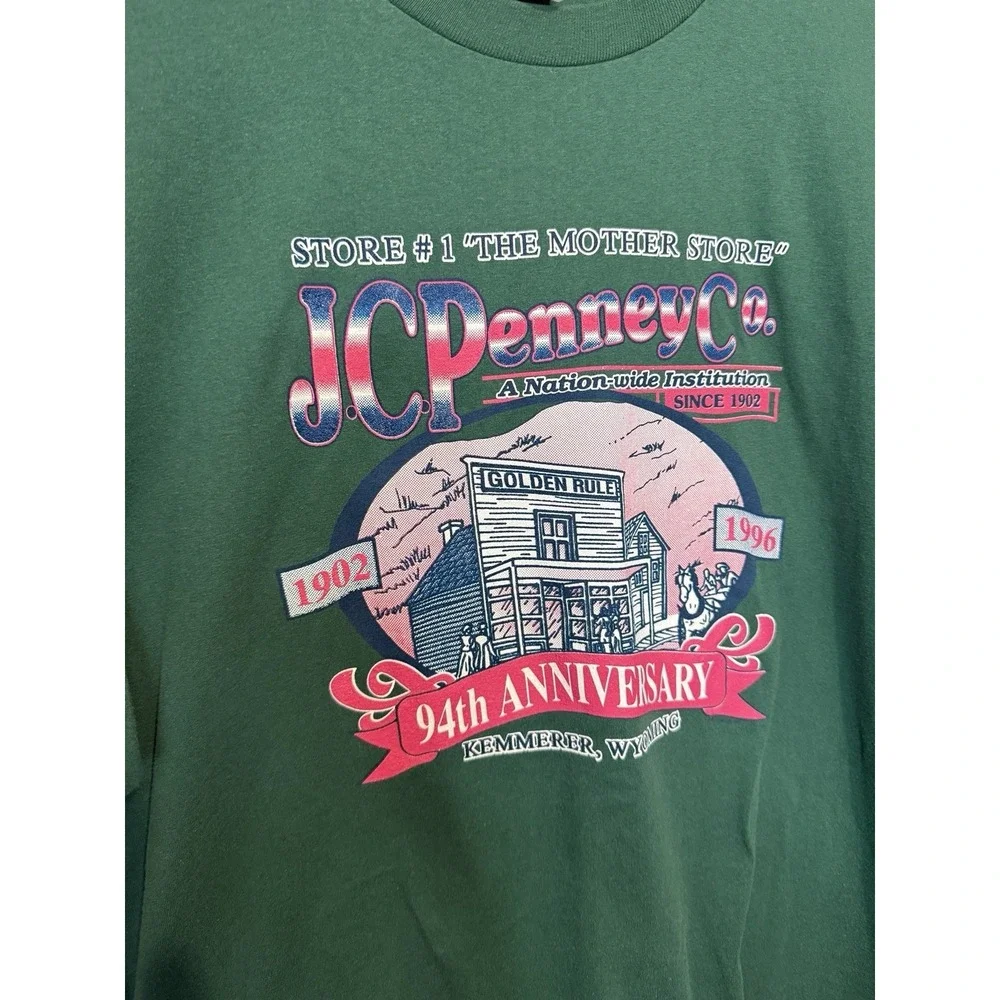 Jcpenny 94th Anniversary Store T shirt Hanes Heavy weight XXL tee Since 1902